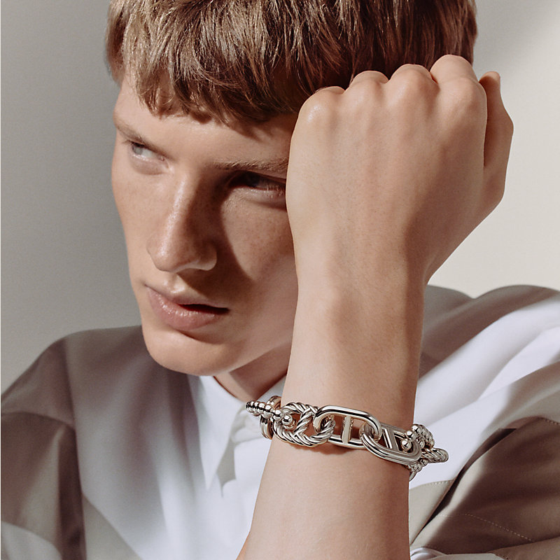 Chaine d'ancre Alea II bracelet, large model | Hermès Norway